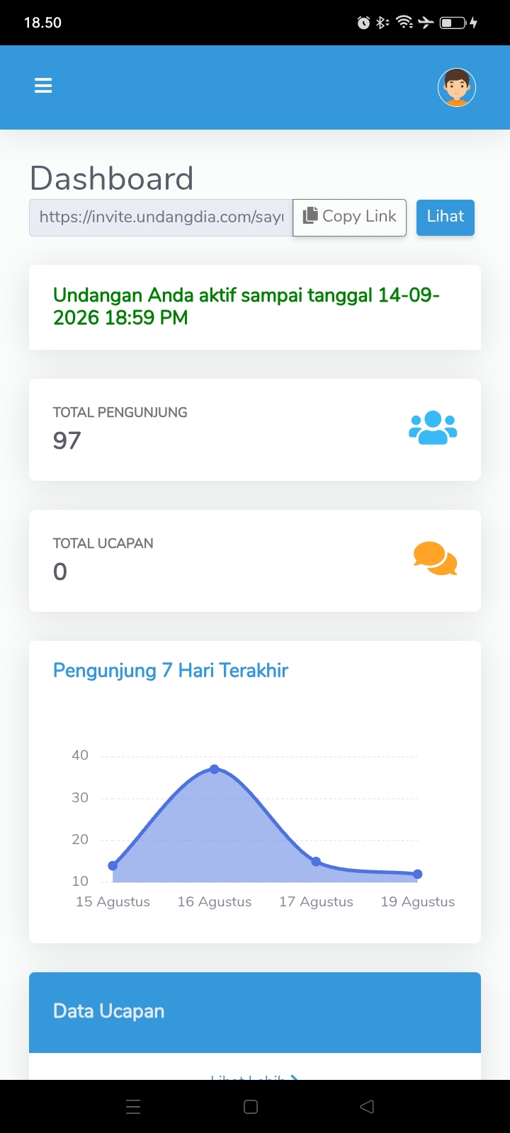 Screenshot Undangdia.com